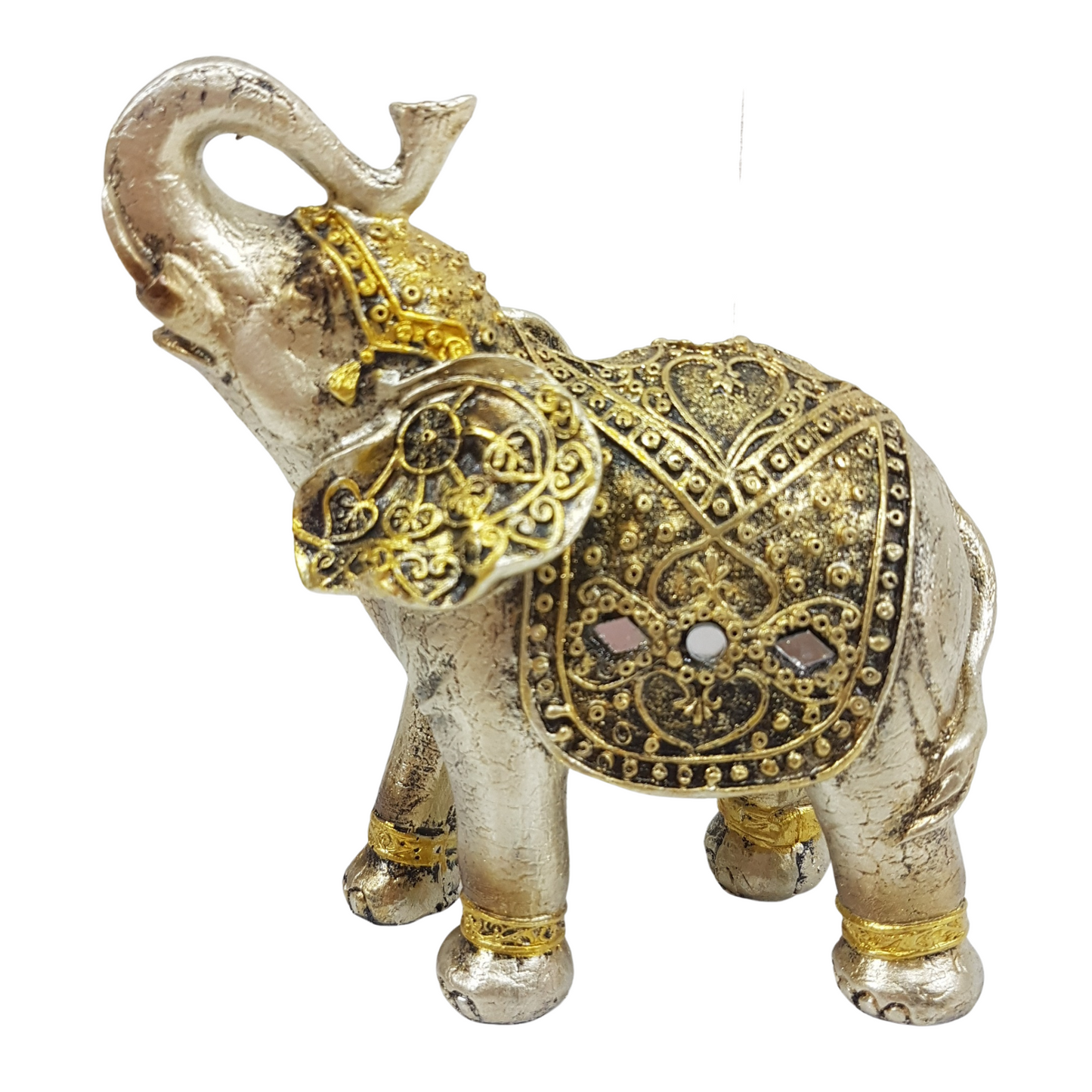 Gold Elephant Ornament