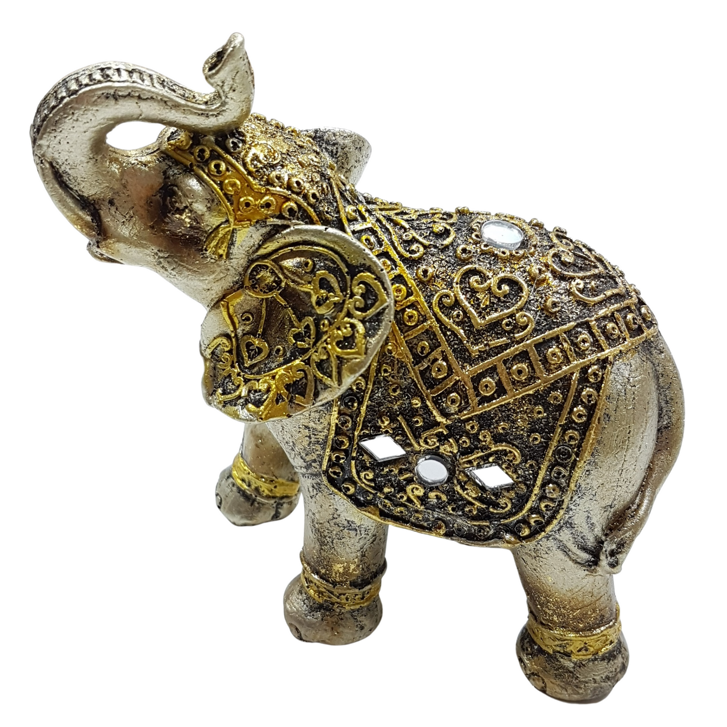 Gold Elephant Ornament