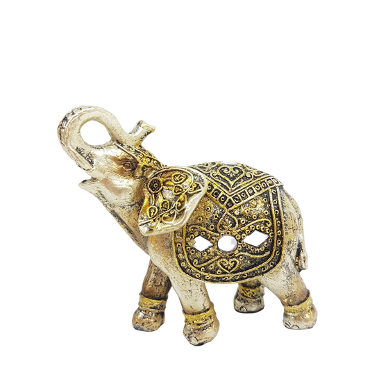 Gold Elephant Ornament