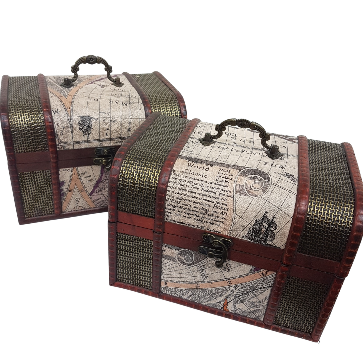 Treasure Map Chest Box