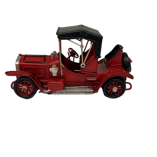 Small Red Vintage Model Car