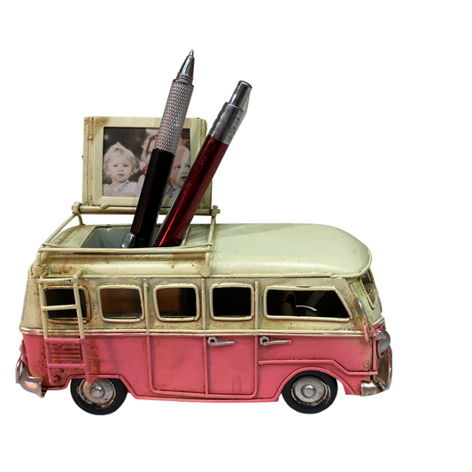 Pink Combi Photo and Pen Holder
