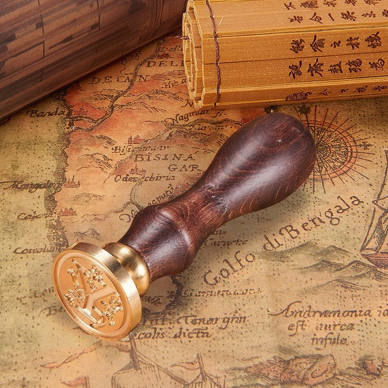 Letter Y Brass Wax Seal Stamp