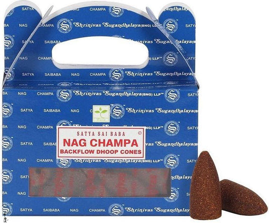 24pc Nag Champa Backflow Cones